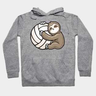 Baby Sloth volleyball player Hoodie